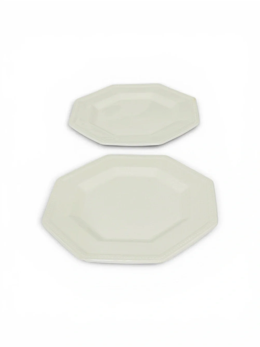 2 Vintage Johnson Brothers Ironstone Bread & Butter Plates • Made in England